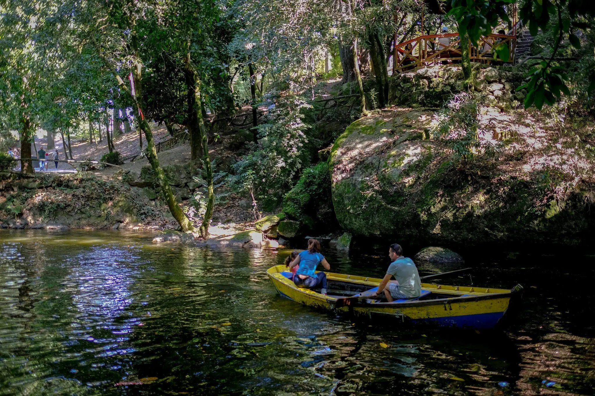 Barcos do Lago do Bom Jesus do Monte