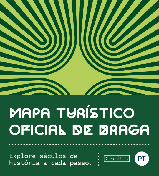 Mapa Turístico Oficial de Braga (Português)