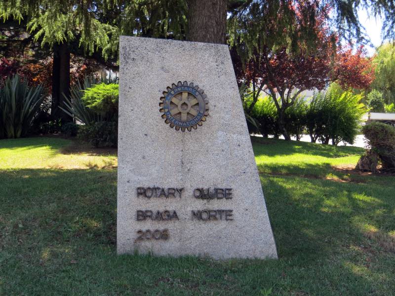 Marco Rotário do Rotary Club de Braga Norte